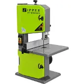 Zipper Holzbandsäge "ZI-BAS205" sichere und zuverlässige Basismaschine mit 250 Watt-Motor Leistung