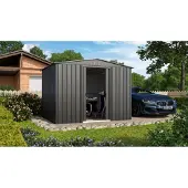 Globel Industries Gerätehaus "Tower 108" anthrazit 6,99 m²
