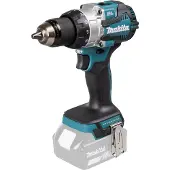 Makita Percussion Driver Drill LXT, Elektrischer Schraubendreher, Pistolengriff, 1/2", Schwarz, Blau, Bürstenlos, 1800 RPM