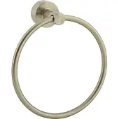 Lenz Handtuchring »SCALA«, Nickel-matt, Montageart: Kleben oder Bohren - silberfarben