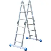 Krause Aluminium-Gelenkleiter STABILO + Multiboard 4,40 m