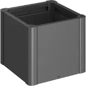 Biohort Hochbeet "BELVEDERE mini 0,5x0,5; verschiedene Farben" 53x53x45 cm, extrem langlebig, aus Metall