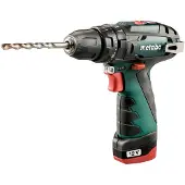 Metabo PowerMaxx SB Basic (600385500) Akku-Schlagbohrmaschine2x10.8V/2Ah Li-Ion; Ladegerät LC 40; Kunststoffkoffer