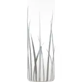 Eglo Tischlampe Rivato, 1 flammige Tischleuchte, Elegant, Nachttischlampe aus Glas mit Nachbildung, Wohnzimmerlampe in Chrom, Weiß, Lampe mit Schalter, E27
