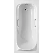 OTTOFOND Badewanne Izmir 80 x 170 cm weiß glänzend glatt 931001