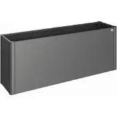 Biohort 65022, 685 l, Rechteck, Grau, Aluminium, Galvanisiertes Stahl, Gemüsebeet