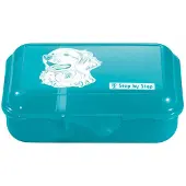 Step by step Lunchbox "Dog Basty", Türkis