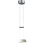 OLIGO Glance LED-Pendelleuchte 1-flammig-Weiß matt-mit LED (2700K)