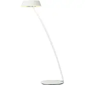 OLIGO Glance Gebogen LED-Tischleuchte-Weiß matt-mit LED (2700K)