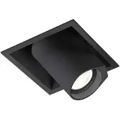 Wever & Ducre Einbaustrahler Einbaustrahler BLIEK SQUARE CEILING REC 1.0 PAR16 schwarz 125220B0 5404037301782