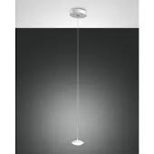 FABAS LUCE LED Pendelleuchte Hale Ø100mm 8W Warmweiß Weiß