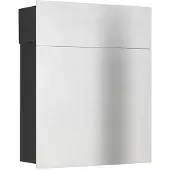LCD 3010 Briefkasten edelstahl sw.37x31x10mm