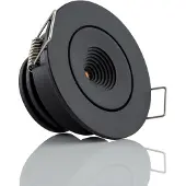 The Light Group LED-Einbaustrahler MINI ONE TILT schwarz 2700K (schwenkbar) SLC1201 7070938064774