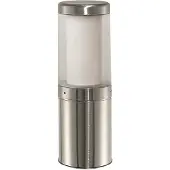 LCD Standleuchte kurz Edelstahl E27 IP65 45x14,5cm 1255 Made in Italy