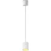 OLIGO Tudor M LED-Pendelleuchte 1-flammig mit unsichtbarer Höhenverstellung-Weiß matt-mit Tunable White (2200K - 5000K)