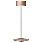 OLIGO Grace LED-Tischleuchte-Satin copper-mit LED (2700K)