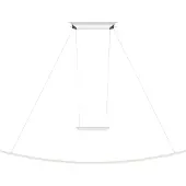 OLIGO Lisgo Sky LED-Pendelleuchte-Weiß matt-mit LED (2700K)