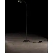 Holtkötter LED-Leseleuchte FLEX Platin/schwarz 9920-1-625 4251322750784