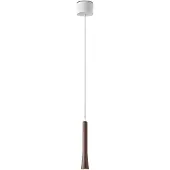 OLIGO LED-Einzelpendel mit Höhenverstellung RIO Brazilian brown (Baldachin weiß) 42-861-41-41 4035162336465