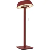OLIGO Glance Gerade LED-Tischleuchte-Rot matt-mit LED (2700K)