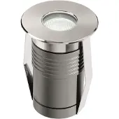 FABAS LUCE WILLY 2 SILVER LED Außeneinbauleuchte 6.5W warmweiß Edelstahl 6905-02-414