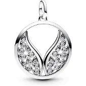 Pandora 793371C01 Anhänger Übergroße Flügel Medaillon-Charm