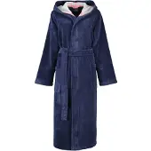 Cawö Bademantel 830 Kapuze Damen Marine-32 / 34