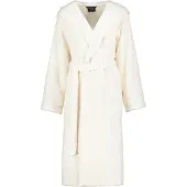 Cawö Bademantel 5223 Kapuze Damen Nature-XL