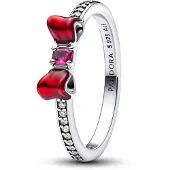 Pandora 193652C01 Damen-Silberring Disney Prinzessin Schneewittchen Schleife