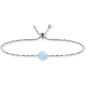Engelsrufer Silberarmband POWERFUL STONE BLAUER ACHAT ERB-LILGEM-BA