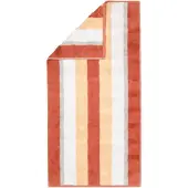 Cawö Handtuch Noblesse Stripes Brick (3er Set)