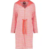 Cawö Bademantel Home 834 Kapuze & Tunnelzug Watermelon Damen-XS