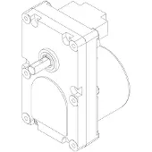 Buderus Antriebsmotor Zellradschleuse - 8732920447