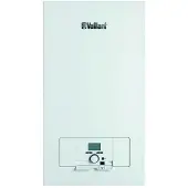 Vaillant 14 kW væghængt elkedel med små byggemål og moderne design.