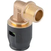 Geberit GE PushFit Übergangsbogen 90Gr mit AG Rg d16-R1/2