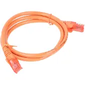 Goobay CAT 6 Patchkabel, U/UTP, orange Kupferkaschierter Aluminiumleiter (CCA)