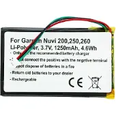 AccuCell Akku passend für Garmin Nuvi 200, Nüvi 361-00019-11