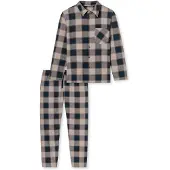 Schiesser Pyjama Herren Jersey mehrfarbig kariert, 56 740590-0001-00560