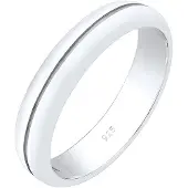Elli Ring Bandring Trauring Basic Hochzeit Paar 925 Silber Elli Premium Silber