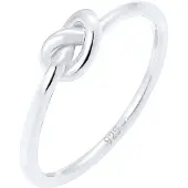 Elli Ring Knoten Verknotet Trend Basic 925 Sterling Silber Elli Silber