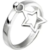 Elli Ring Stern Anhänger 925 Sterling Silber Geschenkidee Elli Silber