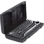 Ks Tools 503.4650, Chrom-Vanadium-Stahl, 72 Stück(e), DIN 3113, ISO 3318, DIN 3120, ISO 1174, 9 Stück(e), 1,1 kg