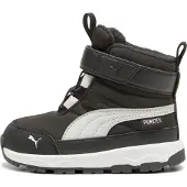 Puma Evolve Puretex AC Inf Winterstiefel, Black/Ash Grey/White, 25