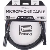 Roland Black Series Mikrofonkabel 10ft/3m