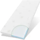 ELONEO Topper H2/H3, 7cm hoch, Visko-Gelschaum, Wendefunktion, schadstoffgeprüft, waschbar 1 St Auflage