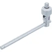 Bgs Steckschlüssel-Adapter mit Ratschenfunktion | mit Gleitgriff | Abtrieb 12,5 mm (1/2")