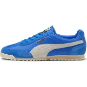 Puma Damen Sportschuhe in Blau mit Obermaterial aus Nylon und Wildleder