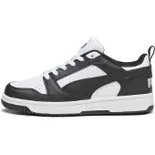 Puma Rebound V6 Lo Jr White-Black Größe EU 38,5
