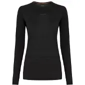 Icebreaker Merino Blend 125 Zoneknit Crewe Langarm-baselayer