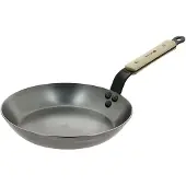 De Buyer 5710.24, Rund, Allzweckpfanne, Satinierter Stahl, Frankreich, 24 cm, 437 mm